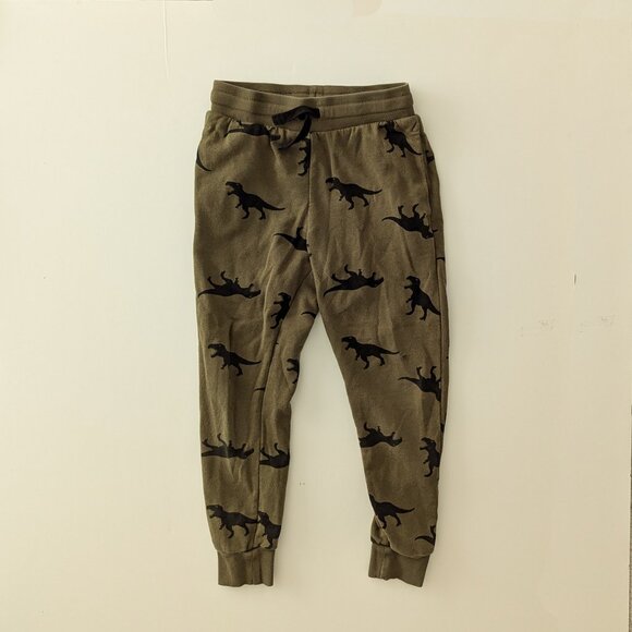 H&M Khaki green/Dinosaurs Boys 7/8y PLAY - Picture 1 of 7
